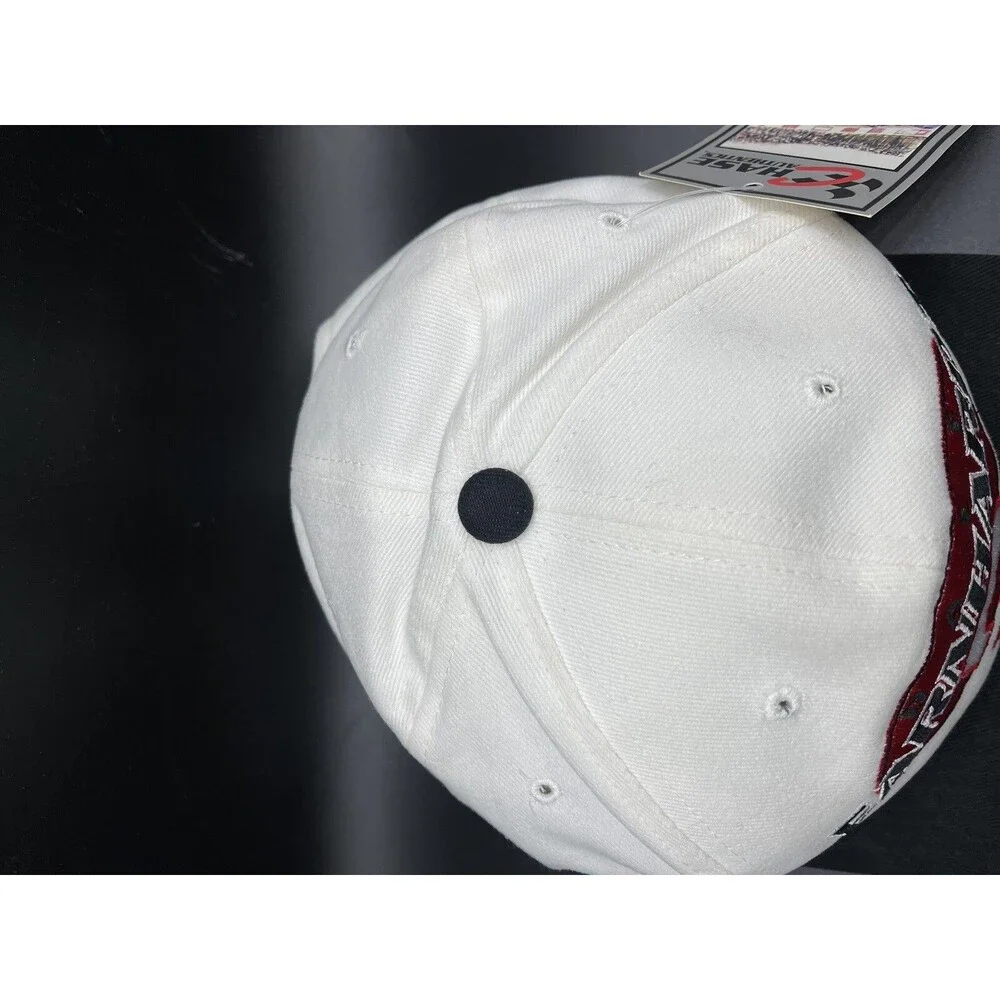 VTG 1996 Nutmeg Mills Chase Authentic Dale Earnhardt 3 NASCAR White Baseball Hat